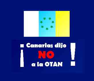 Canarias dijo NO a la OTAN