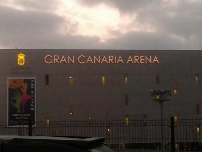 Fachada Gran Canaria Arena